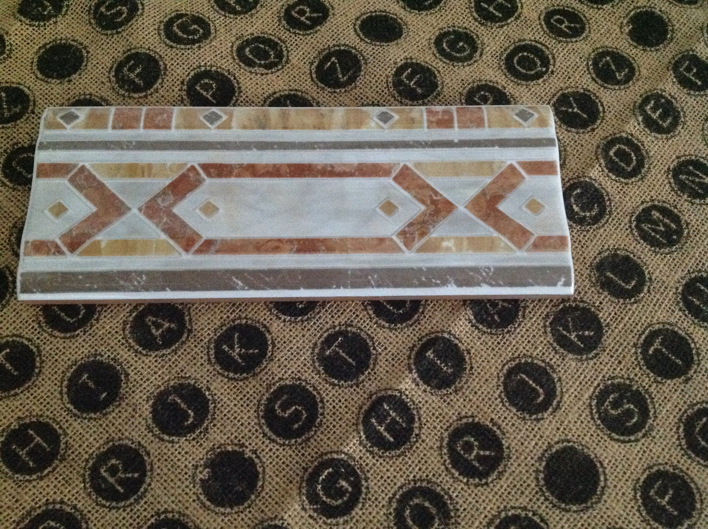 Venice Beige 4x10 Ceramic Listelo (made in Spain)