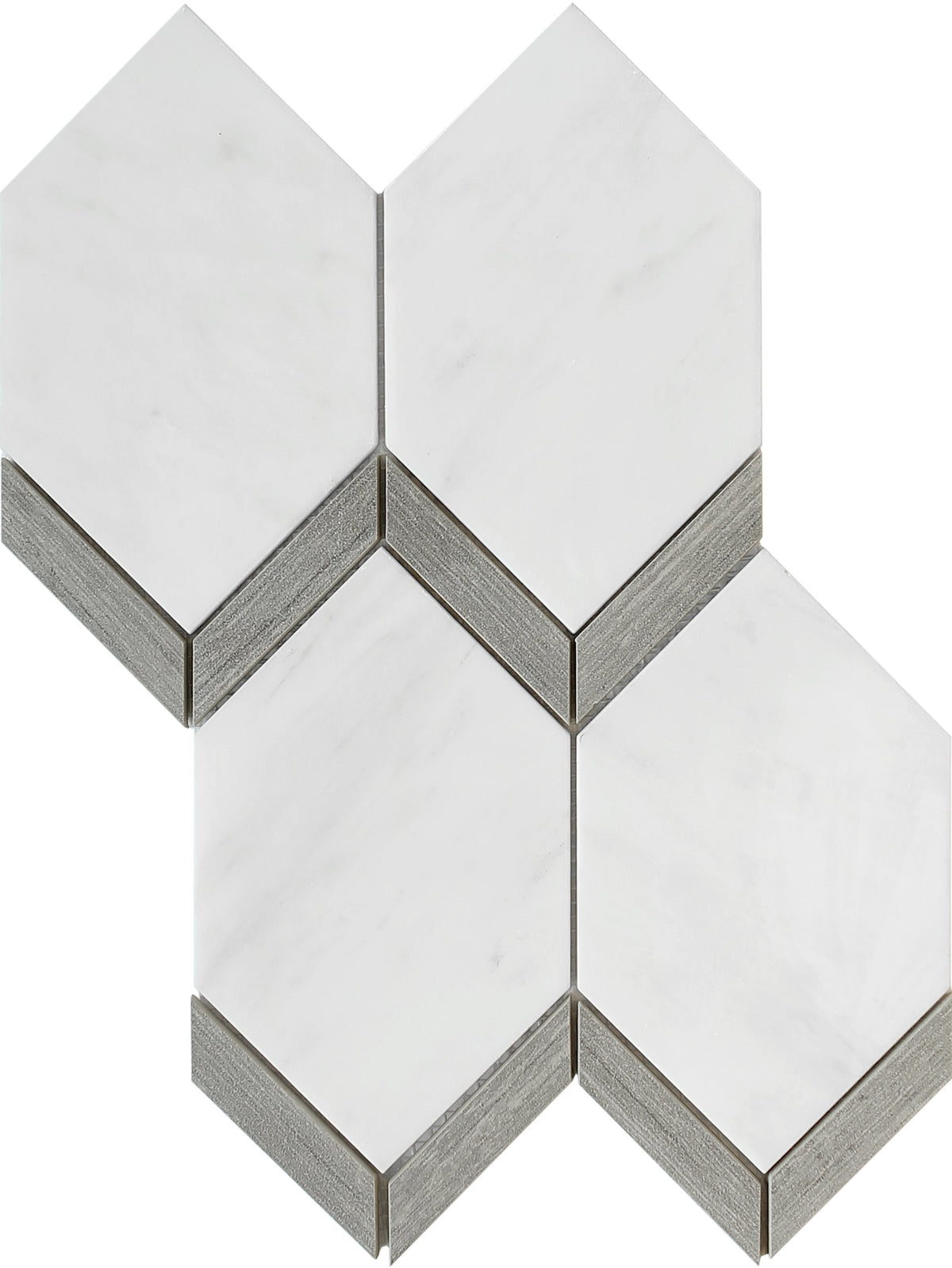 Emser Intrigue Picket Gray 11x15
