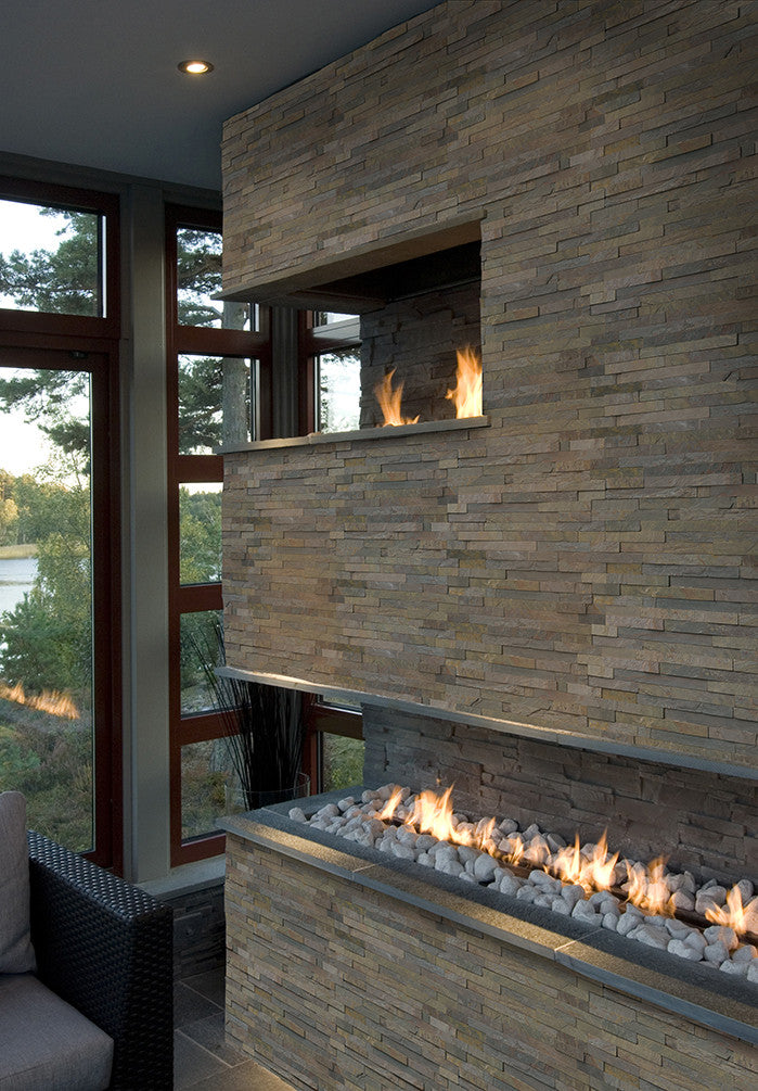 Earth Multi Classic Stackstone Ledgerstone Slate