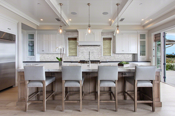 Calacatta Cressa Snow 3D Honed Ledger Stone Panels