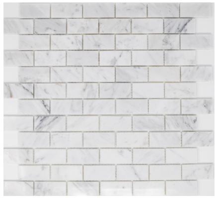 Elysium Precious Stone Carrara Brick 12x12 (call us for pricing)