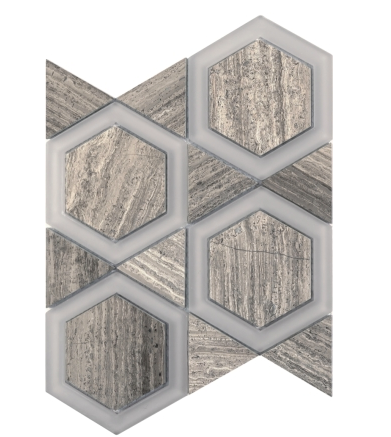 Elysium Cartier Carrara Hexagons 10x11.75 (call us for pricing)