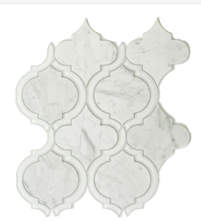 Elysium Alice White Mosaics 9.75x11.75 (call us for pricing)
