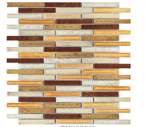 Elysium Wheat Tan 11x12 Mosaic