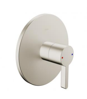 in2aqua Edge pressure balance valve trim kit, without-diverter, brushed nickel (please call us for special pricing)