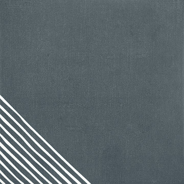 Roca Petrol Blue Diamond Deco Tile 8x8