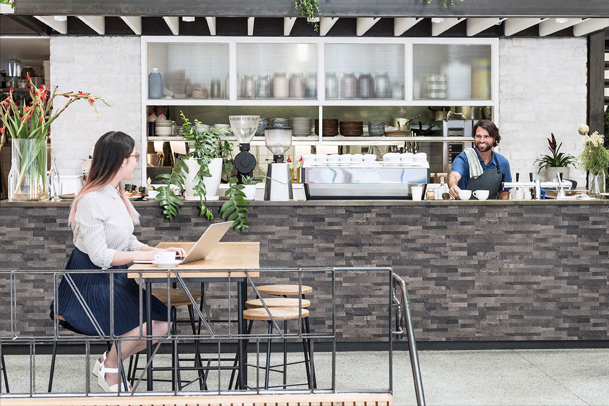 MSI Ardesia Black Dekora Porcelain Panels (Please call for pricing)