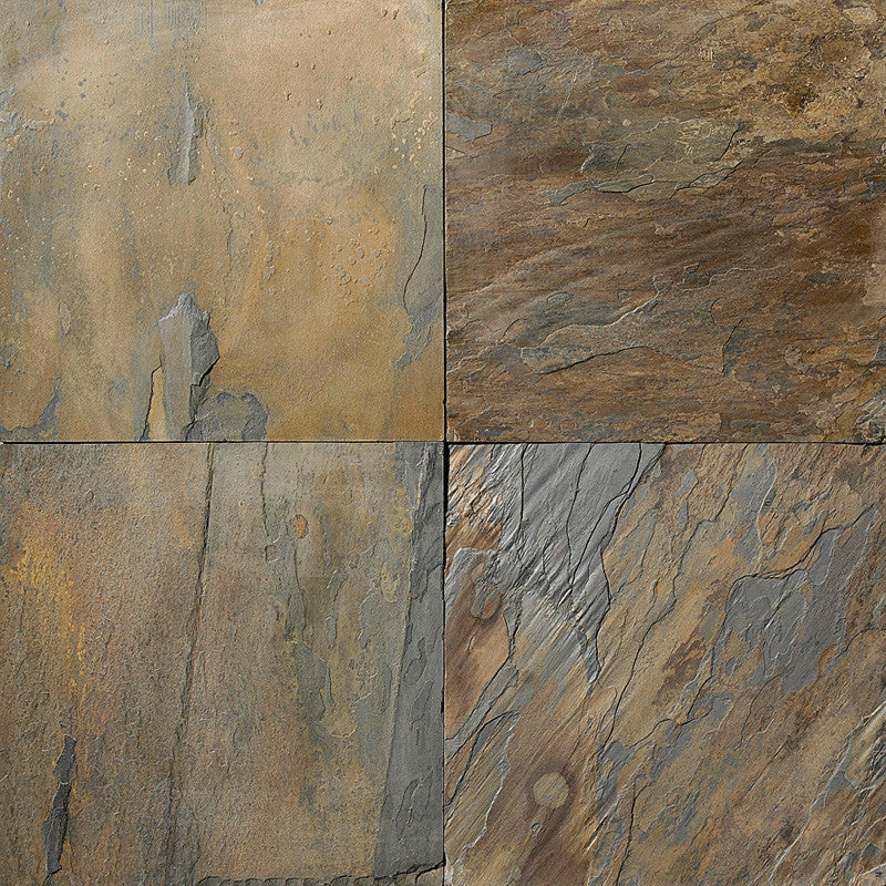 California Gold Gauged Slate TIle