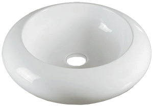 China Shell Porcelain Bulb Vessel Sinks  (March Special - FREE SHIPPING!)