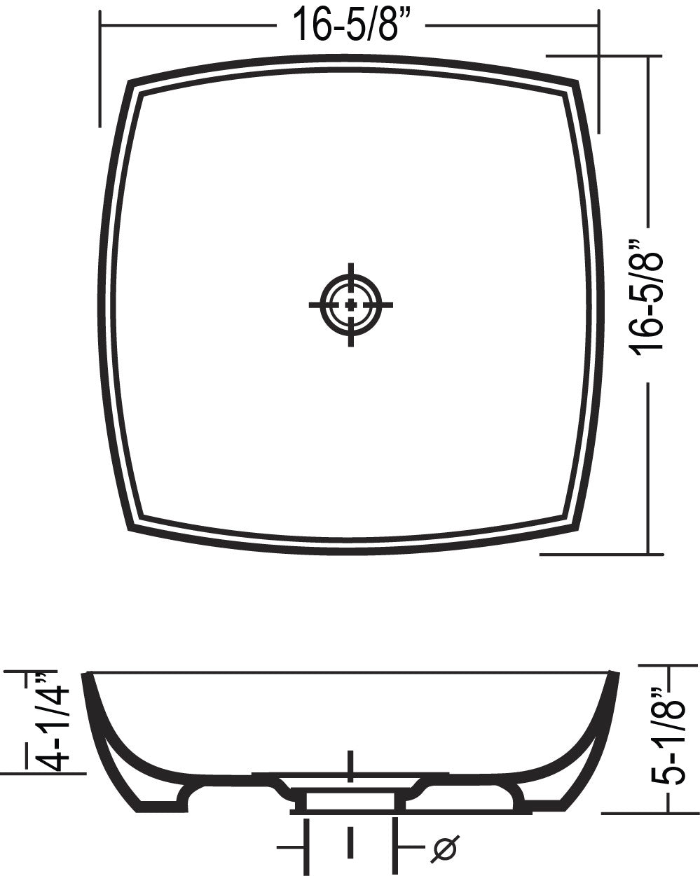 China Shell Porcelain Contour Vessel Sinks (March Special - FREE SHIPPING!)