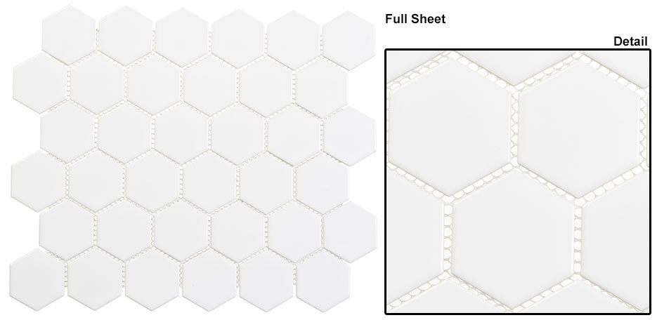 GT United Dove 2'' Hexagon Glossy