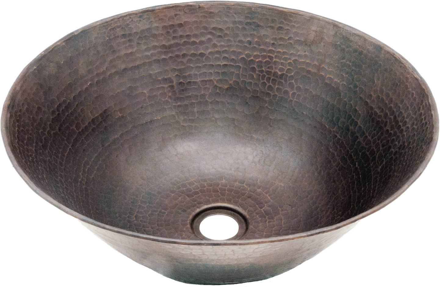 Hammered Round Vessel Sink