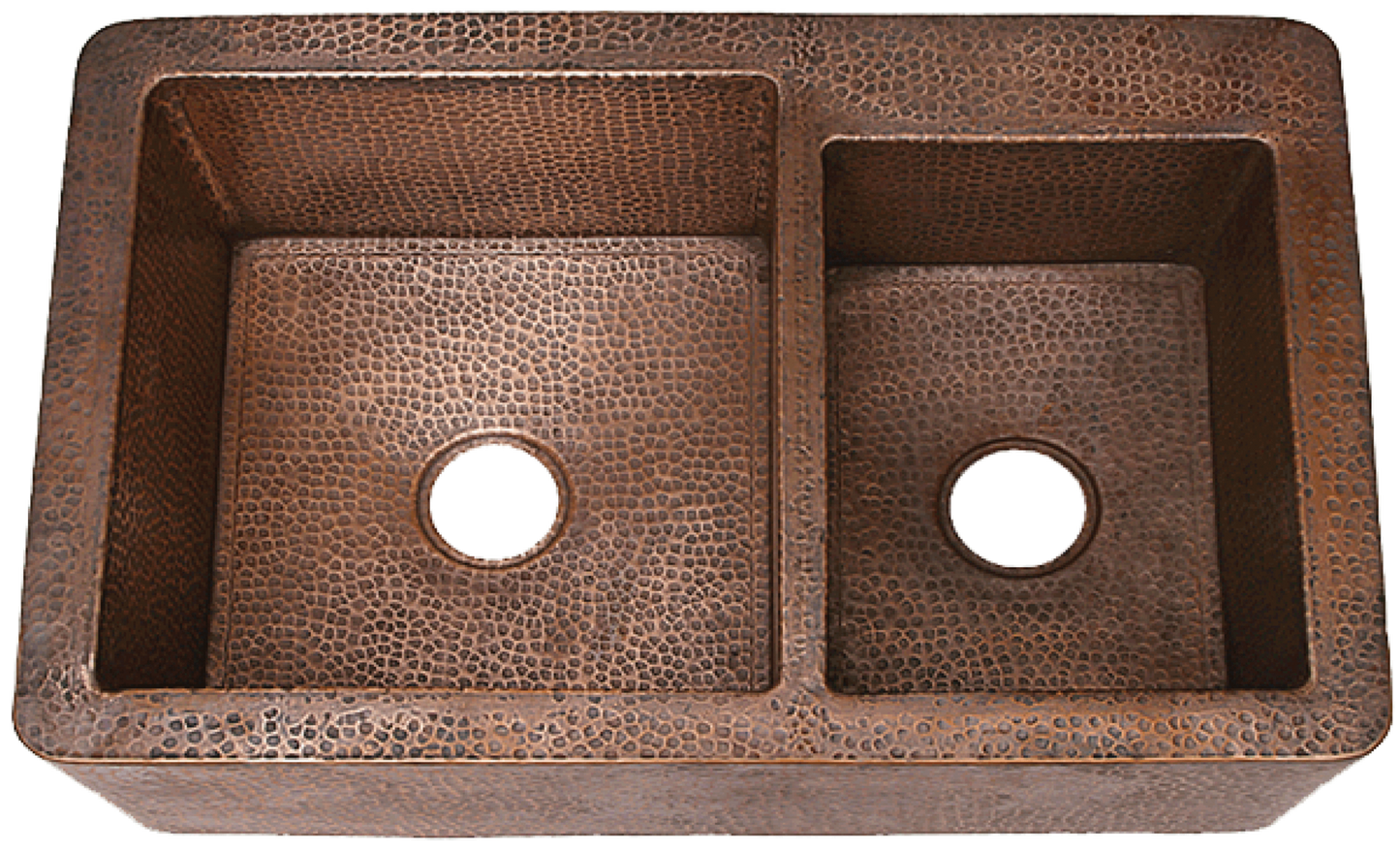Farmhouse Kitchen Double Bowl 60/40 Short Sink