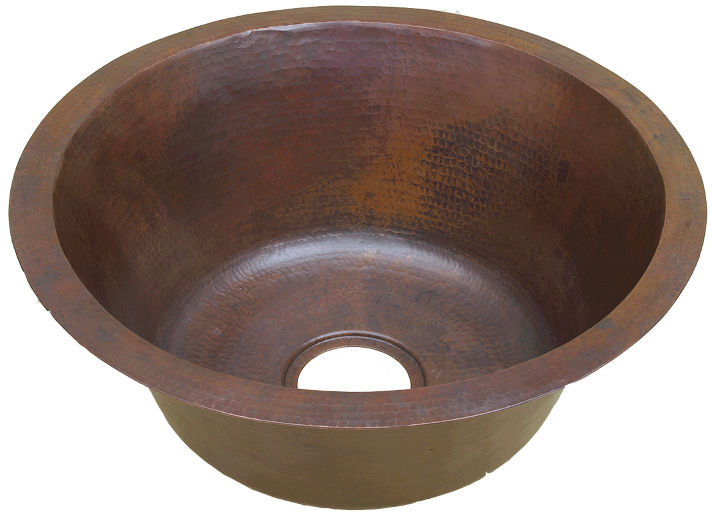 Hammered Round Bar Sink