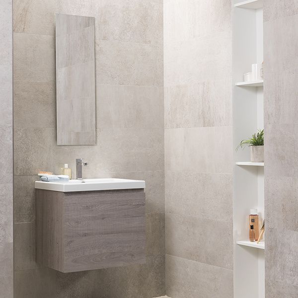 Porcelanosa Cube Vanity Bathroom