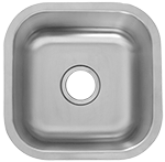 CHE Bar Small Single Stainless 16165