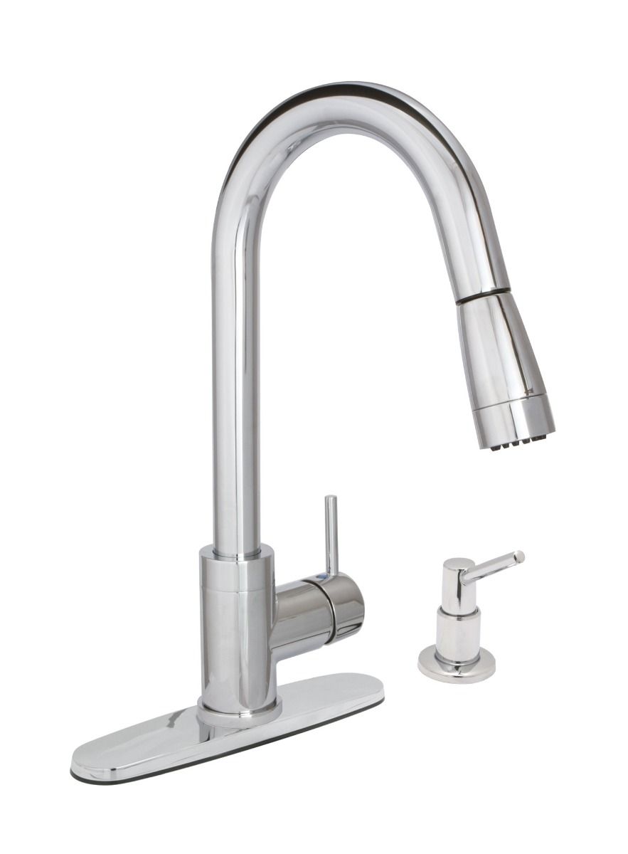 Huntington Brass Pull-Down Kitchen K4980201-1C