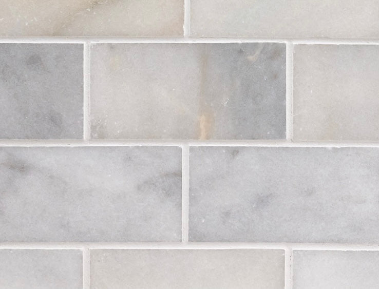 MSI Subway Greecian White Marble 3x6 Polished