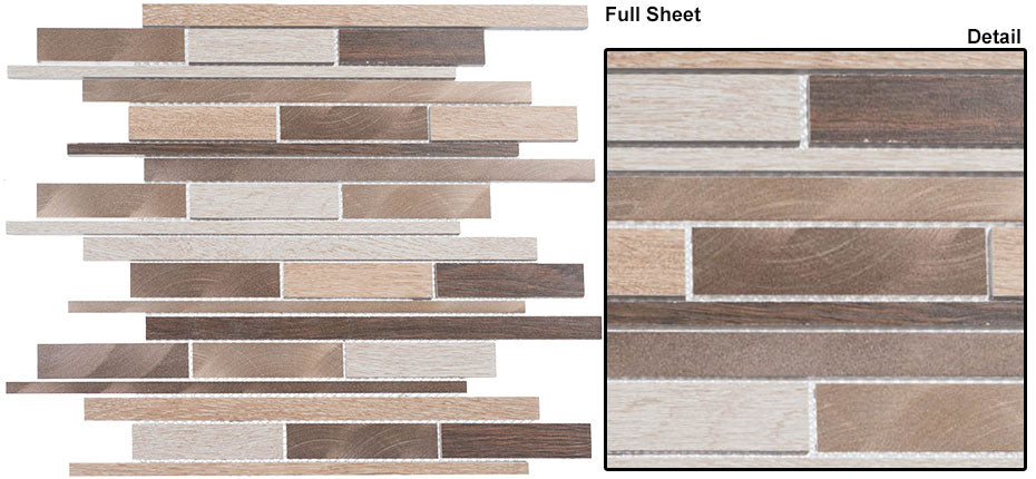 Glazzio Tile Maison De Luxe Series MDX2724 Cashmere Drive