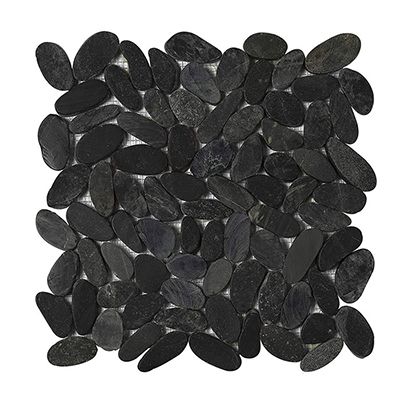Porcelanosa Paradise Lake Stone Negro 12x12