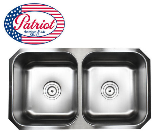 Patriot (Made in USA) Stainless Steel Sink Collection