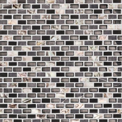 Porcelanosa Tribal Pearl Black 11x11