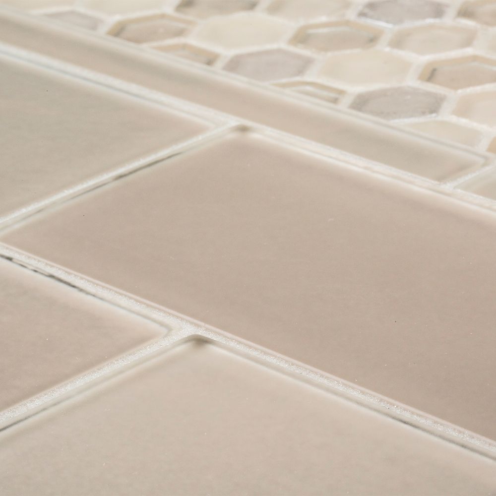 Field Tile 3" x 6" Champagne  10114- Jeffrey Court (Please Call us for Special Pricing)