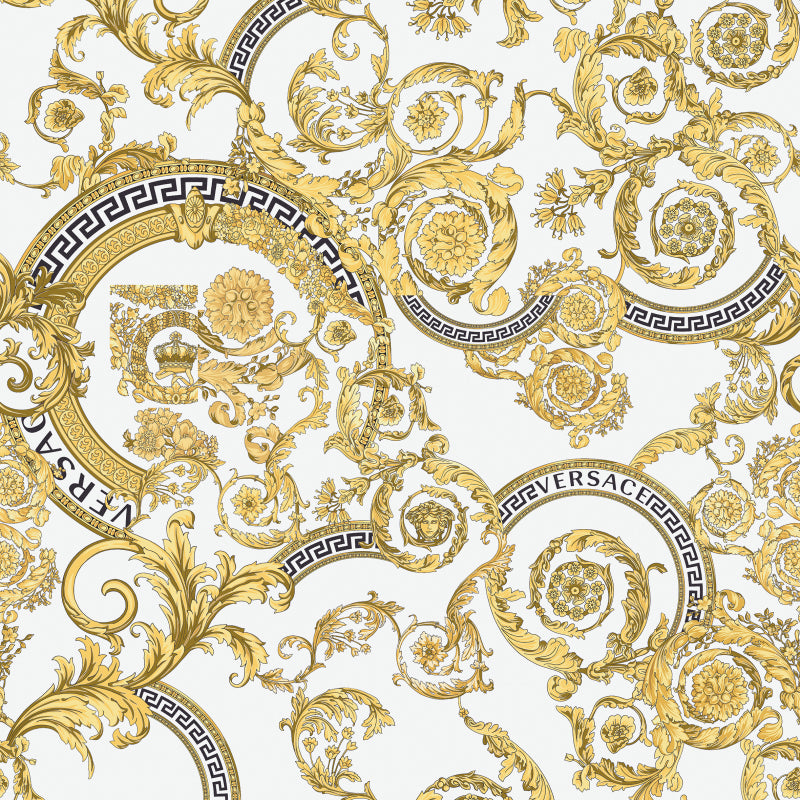 BAROCCO MAXI WHITE - VERSACE CERAMICS