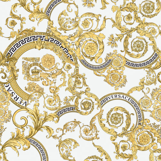 BAROCCO MAXI WHITE - VERSACE CERAMICS