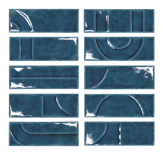 WOW TILE HAMMER COLLECTION - DECOR HAMMER 2"x6" (PLEASE CALL FOR SPECIAL PRICING)