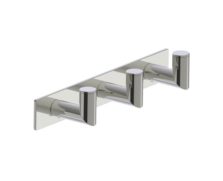 Kartners Oslo Triple Prong Robe Hook -Deep (PLEASE CALL US FOR SPECIAL PRICING)