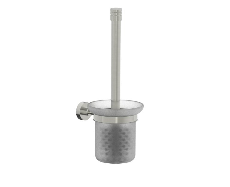 Kartners Oslo Toilet Brush Set with Frosted Glass (Wall Mounted) (PLEASE CALL US FOR SPECIAL PRICING)