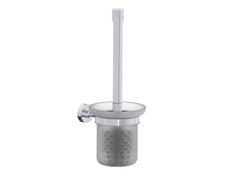 Kartners Oslo Toilet Brush Set with Frosted Glass (Wall Mounted) (PLEASE CALL US FOR SPECIAL PRICING)
