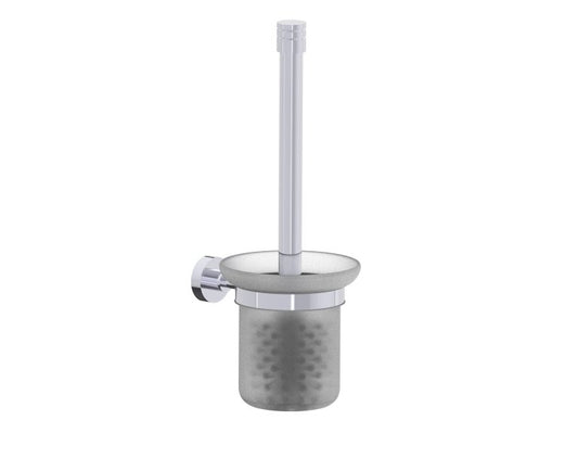 Kartners Oslo Toilet Brush Set with Frosted Glass (Wall Mounted) (PLEASE CALL US FOR SPECIAL PRICING)