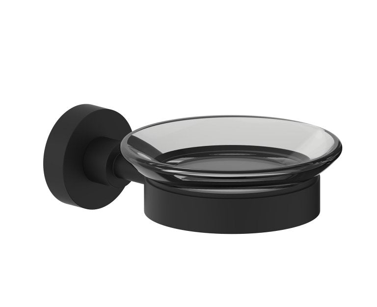 Kartners Oslo Wall Mounted Soap Dish with Clear Glass (PLEASE CALL US FOR SPECIAL PRICING)