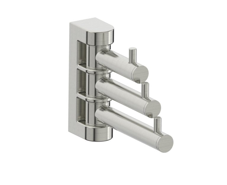 Kartners Seville Triple Robe Hook - Pivoting (PLEASE CALL US FOR SPECIAL PRICING)