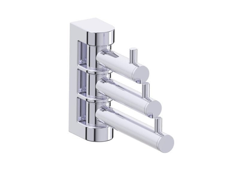 Kartners Seville Triple Robe Hook - Pivoting (PLEASE CALL US FOR SPECIAL PRICING)