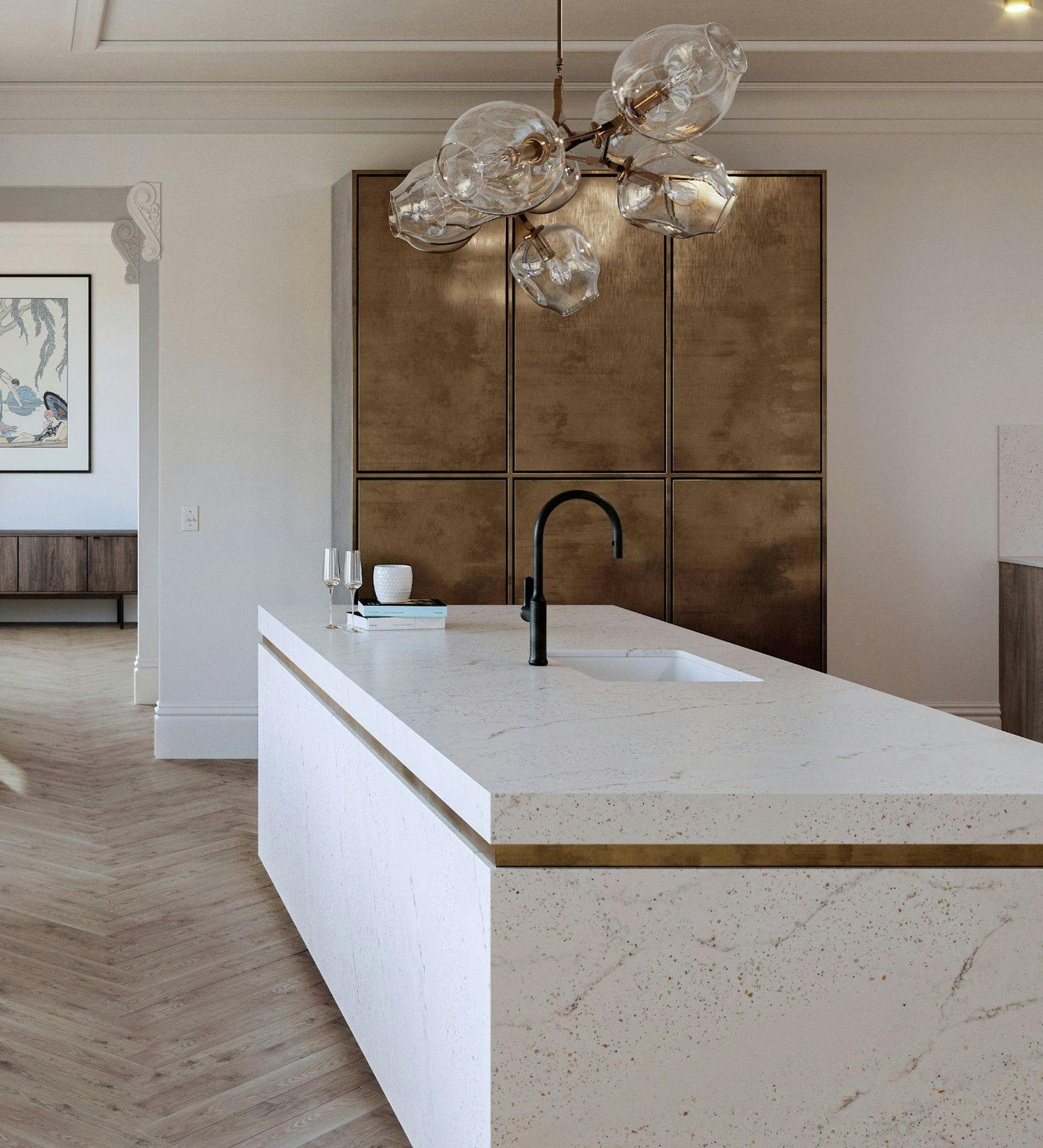 Eclectic Pearl SILESTONE - LE CHIC (PLEASE CALL FOR SPECIAL PRICING)