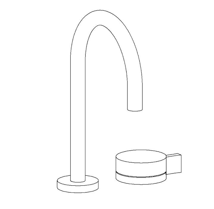 WATERMARK Elements 21 Deck Mounted 2 Hole Lavatory Set 21-1.3-E3 (ON SALE)
