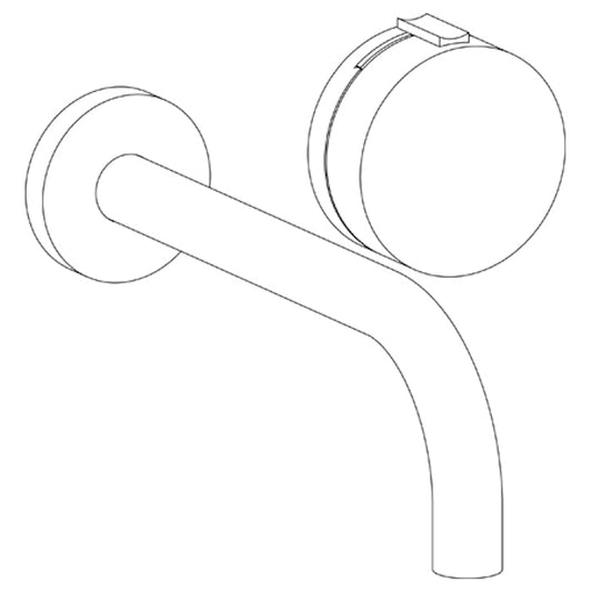 WATERMARK Elements 21 Wall Mounted 2 Hole Lavatory Set with 8 3/4" spout 21-1.2M-E2 (ON SALE)