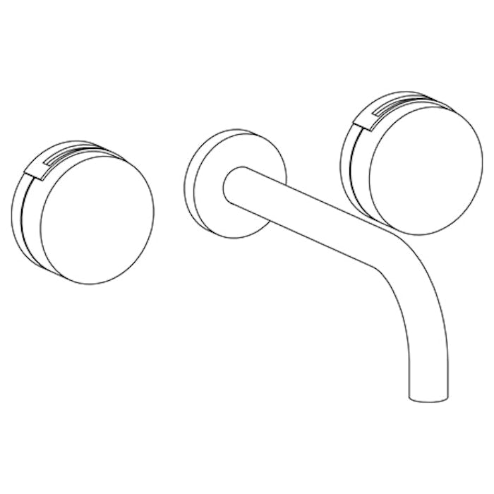 WATERMARK Elements 21 Wall Mounted 3 Hole Lavatory Set with 8 3/4" spout 21-2.2M-E1 (ON SALE)