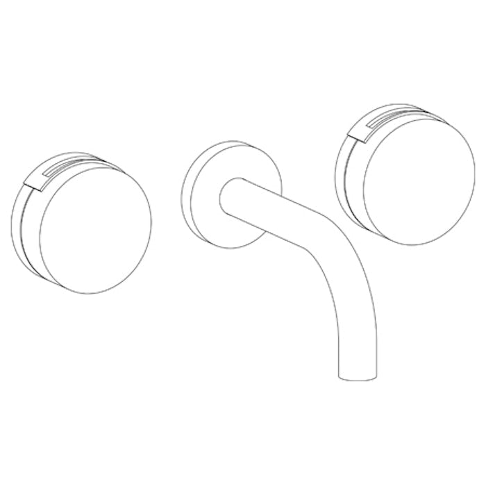 WATERMARK Elements 21 Wall Mounted 3 Hole Lavatory Set with 6" spout 21-2.2S-E2 (ON SALE)