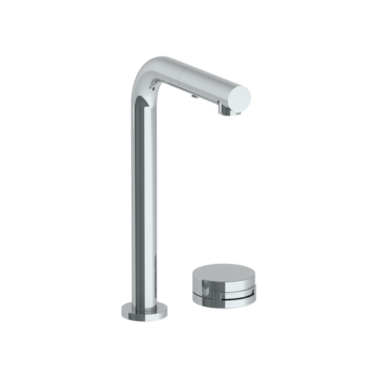 WATERMARK Elements 21 Deck Mounted 2 Hole Square Top Prep Faucet with Pull Out Spray 21-9.1.3P1-E1 (ON SALE)