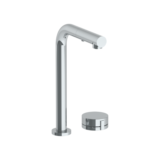 WATERMARK Elements 21 Deck Mounted 2 Hole Square Top Prep Faucet with Pull Out Spray 21-9.1.3P1-E2 (ON SALE)