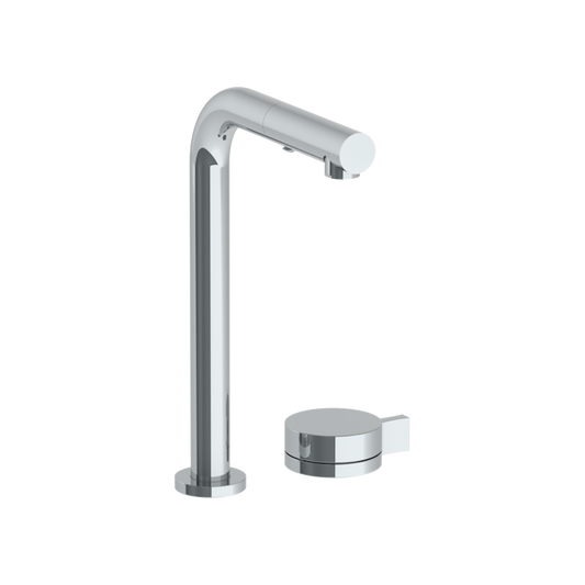 WATERMARK Elements 21 Deck Mounted 2 Hole Square Top Prep Faucet with Pull Out Spray 21-9.1.3P1-E3 (ON SALE)