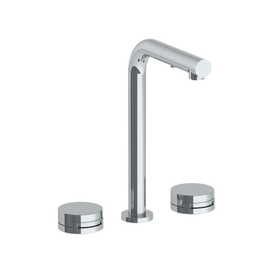 WATERMARK Elements 21 Deck Mounted 3 Hole Square Top Prep Faucet with Pull Out Spray 21-9P3-E1 (ON SALE)