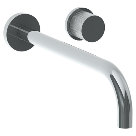 WATERMARK Titanium 22 Wall Mounted 2 Hole Lavatory Set with 11 7/8" Spout 22-1.2L-TIA (ON SALE)