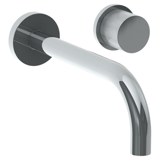 WATERMARK Titanium 22 Wall Mounted 2 Hole Lavatory Set with 8 3/4" Spout 22-1.2M-TIA (ON SALE)