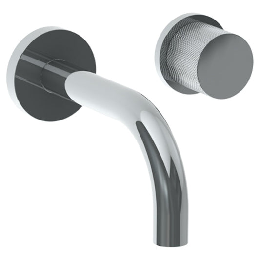 WATERMARK Titanium 22 Wall Mounted 2 Hole Lavatory Set with 6" Spout 22-1.2S-TIA (ON SALE)