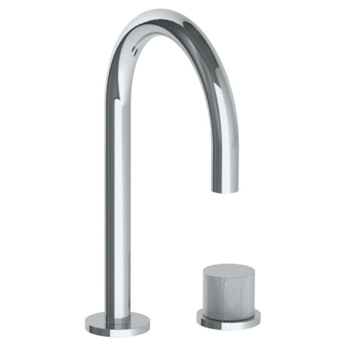 WATERMARK Titanium 22 Deck Mounted 2 Hole Gooseneck Lavatory Set 22-1.3-TIA (ON SALE)